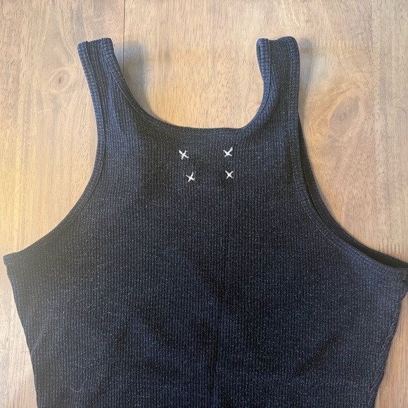 Free People Tiger Moon Tank, Black, S - Picture 7 of 9